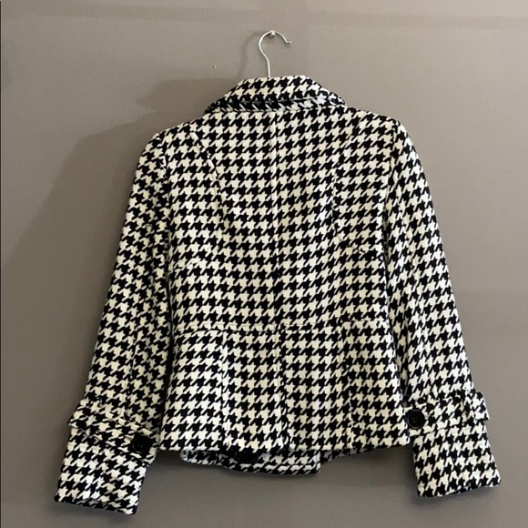 LAST KISS HOUNDSTOOTH JACKET SZ M - Picture 2 of 5